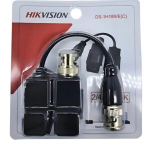 TRANSCEPTOR BALUN PASIVO 1CH 200MT DS-1H18S/E-E-HIKVISION